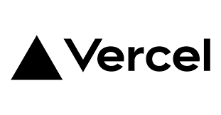 Vercel logo image.